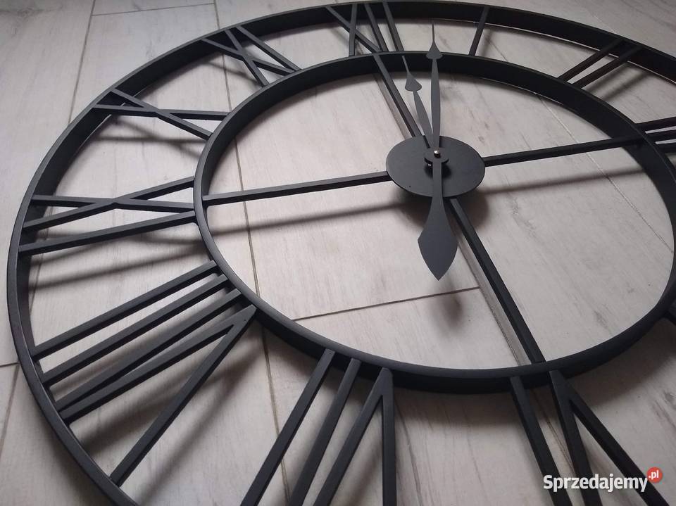 zegar metalowy 80 Siedlce sprzedam