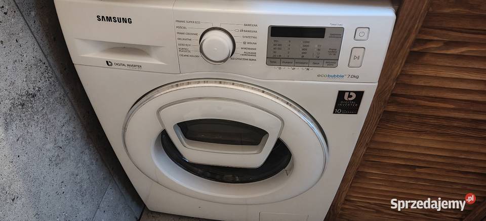 Pralka Samsung 7 Pralki i suszarki Sierosław sprzedam