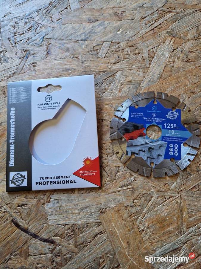 TARCZA 125 DIAMENTOWA SEGMENTOWA DO CIĘCIA Głogowa