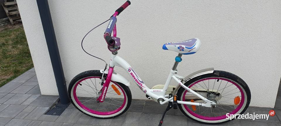 Rower dziecięcy dziewczęcy Saveno Lily koła 20 Zalesie Górne sprzedam
