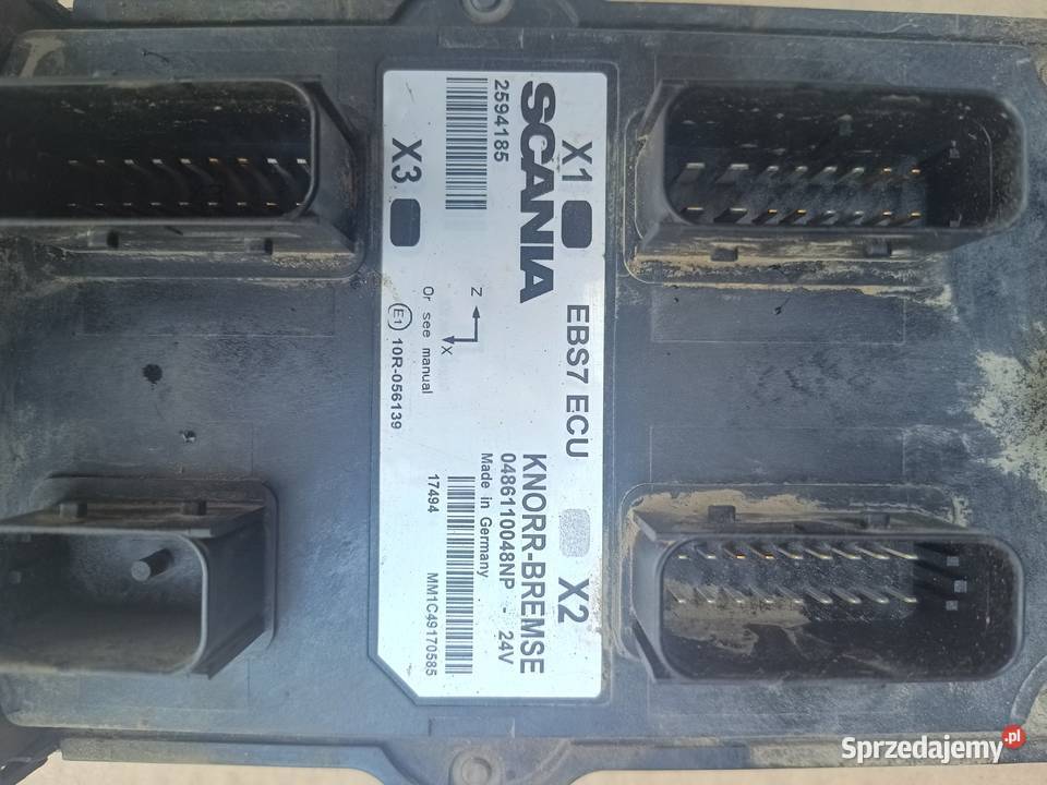Sterownik EBS7 ECU 0486110048 Scania EURO 6 Staszów