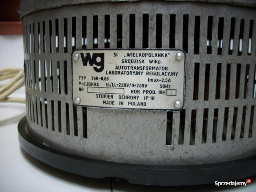 Autotransformator laboratoryjny Kraków