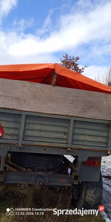 Przyczepa rolnicza D 50 Poniatowa