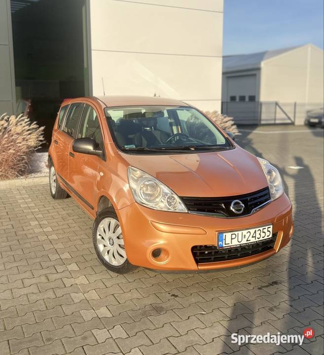 Śliczny Nissan Note Salon 1 właściciel 14 lat