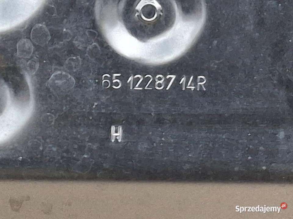 RENAULT CLIO V 5 MASKA POKRYWA SILNIKA Bieleń