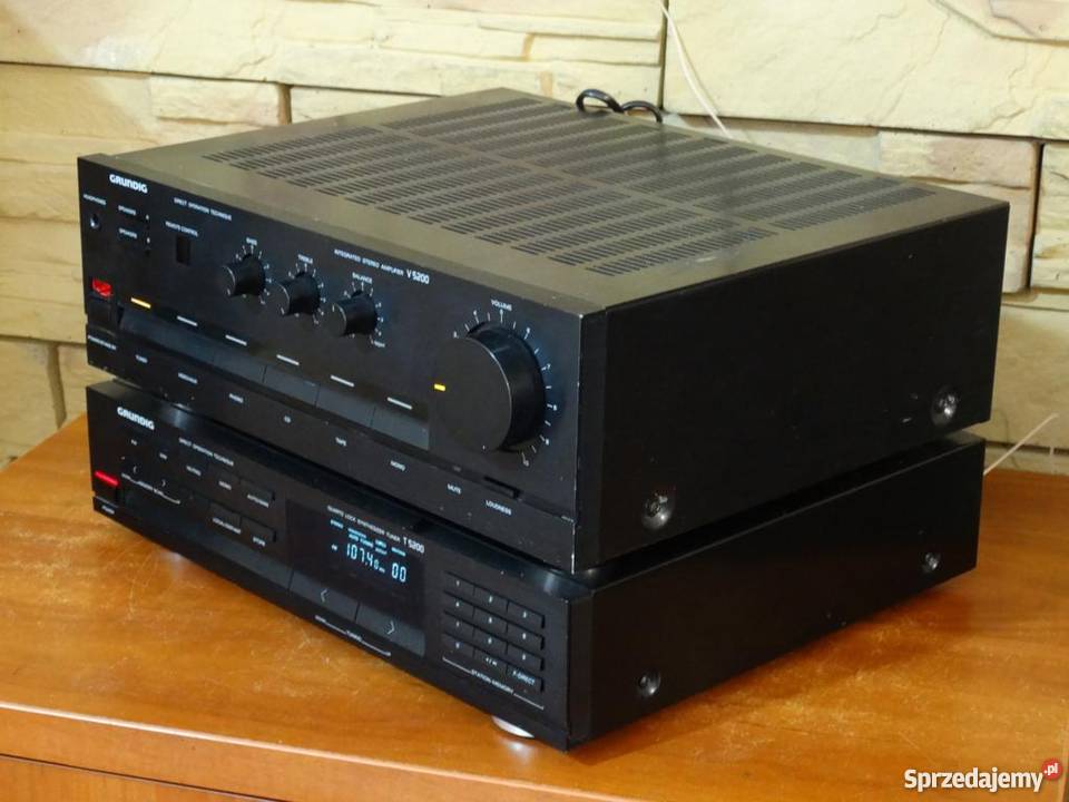 Wzmacniacz i tuner Grundig mocny WYSYŁKA Wzmacniacze i pokrewne Jasło