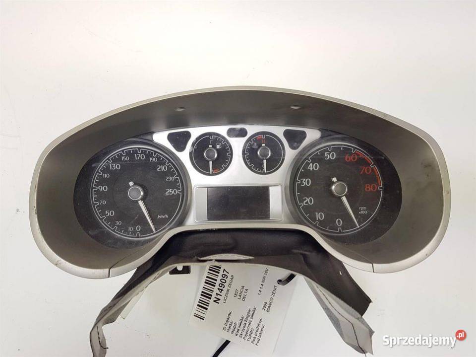 LICZNIK ZEGAR LANCIA DELTA 51835099 Motoryzacja Lipno