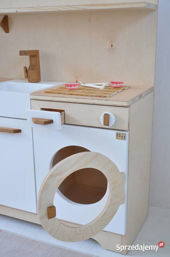 Drewniana kuchnia dzieci w oryginalnym stylu 3 lata+