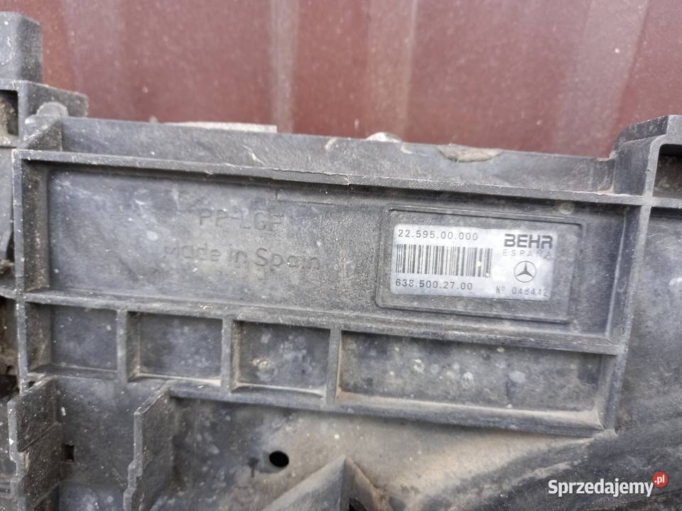 Mercedes Vito W 638 23 TD chłodnica wody Bukownica