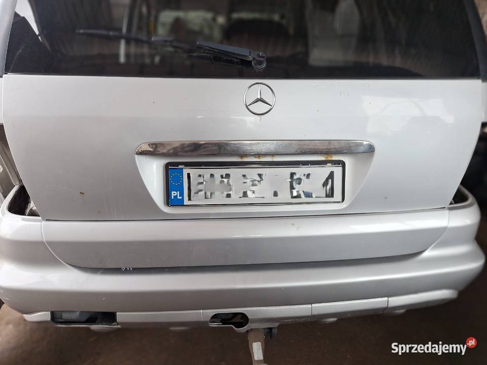 Klapa Bagażnika Mercedes ML W163 744 lubelskie Wisznice