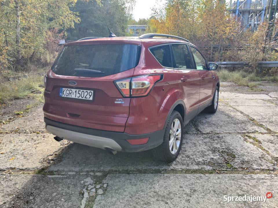 Ford Escape Kuga 2018 bordowy Gorlice