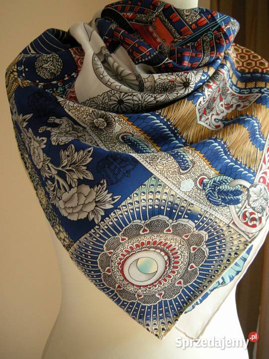 Hermes apaszka jedwabna 9090 Kolonia Piaski