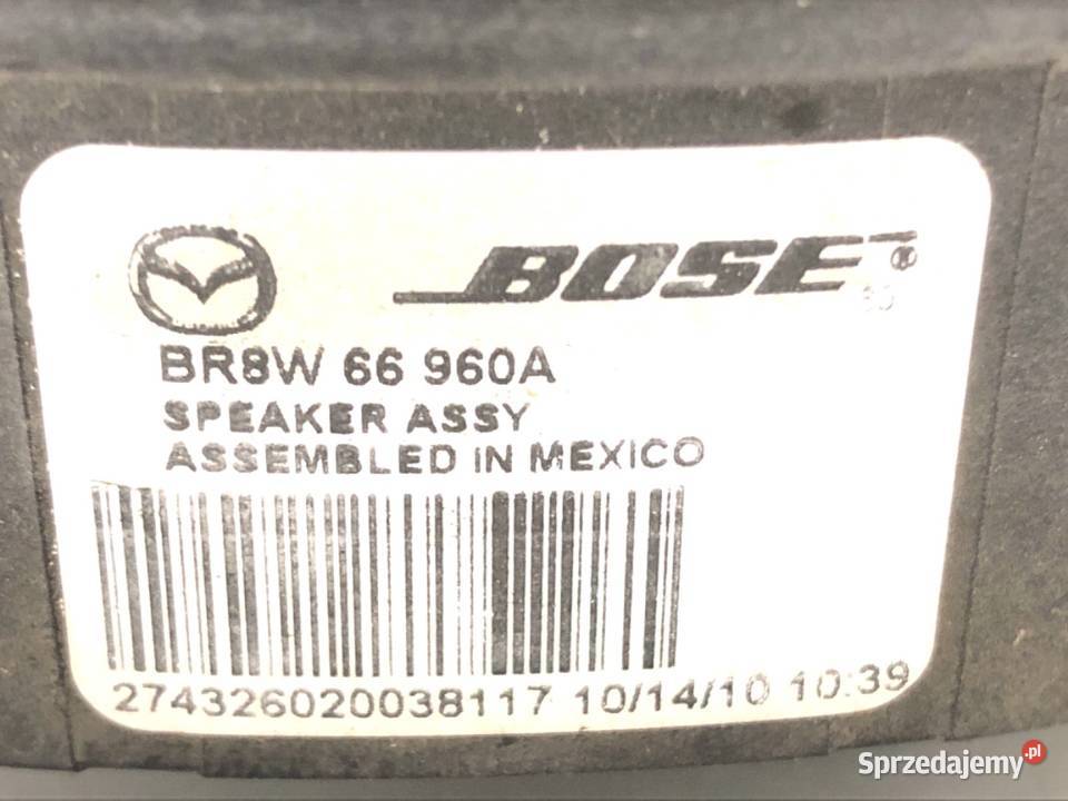 GŁOŚNIKI KOMPLET MAZDA CX7 BR8W66960A SUV 0614