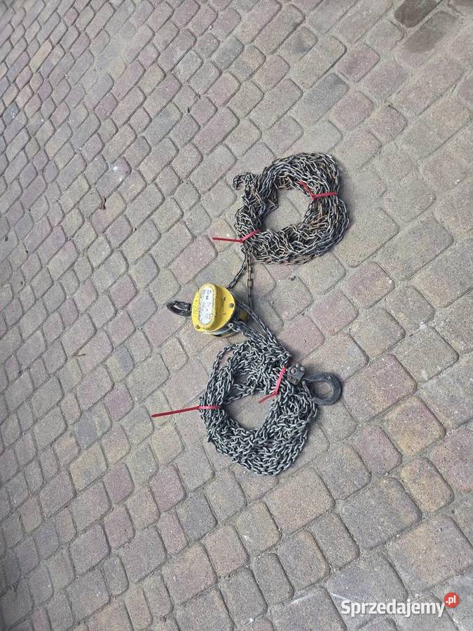 Wciągarka wyciągarka Yale jedna tona 12 m Namysłów sprzedam