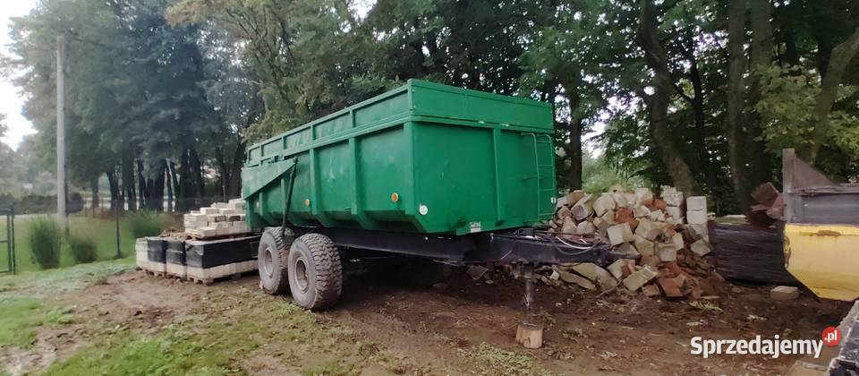 Przyczepa tandem 12 ton