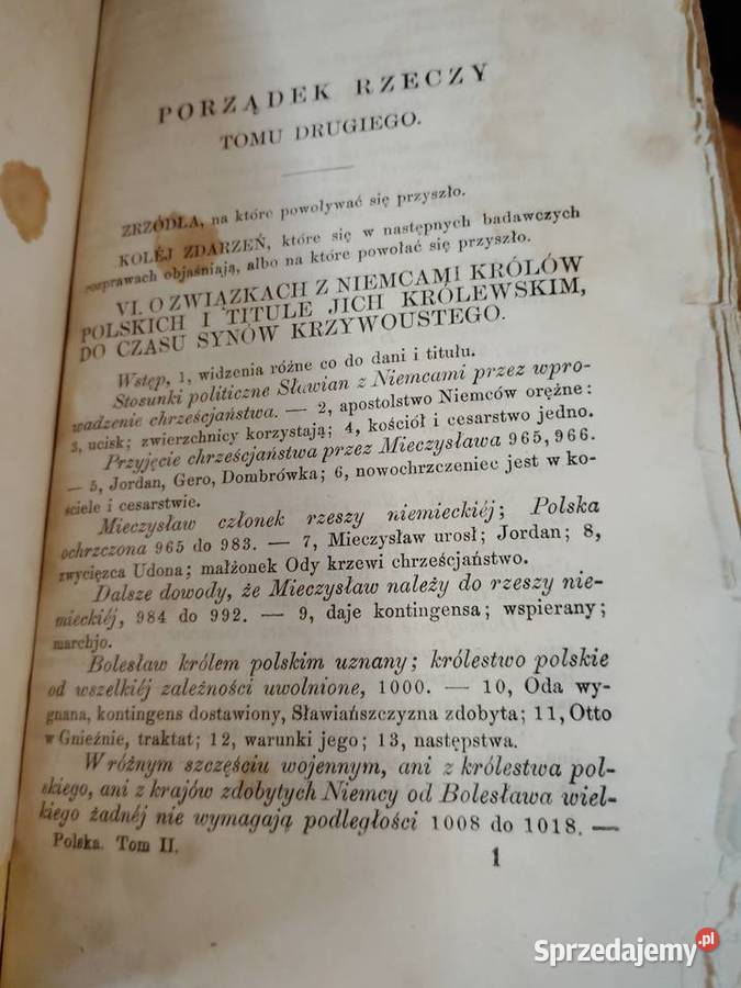 Lelewel Polska Wieków Średnich TOM II Poznań wielkopolskie Iwno