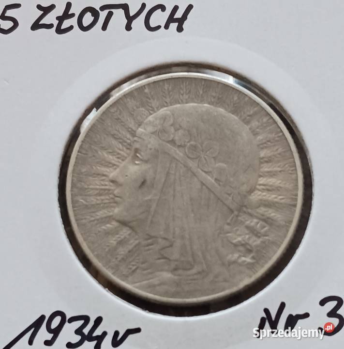5 Głowa kobiety 1934 r 3 najniższy nakład sprzedam