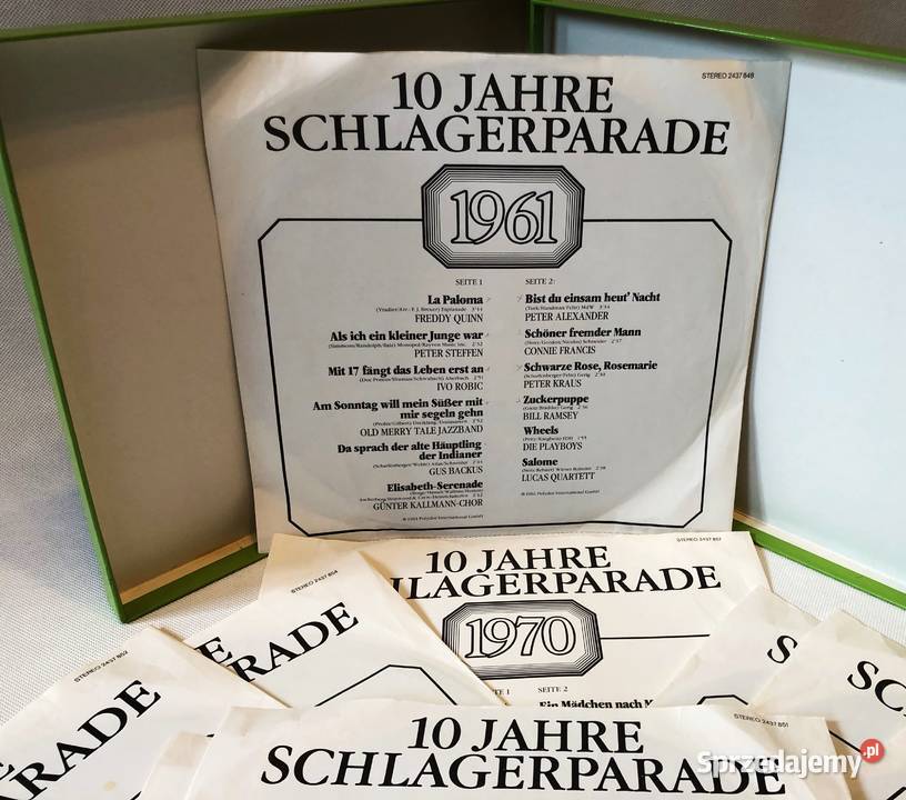 10 Jahre Schlagerparade 19611970 parada
