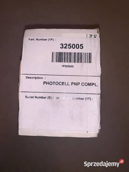 Markem Imaje Enm325005 Photocell Pnp Complete Pozostałe mazowieckie