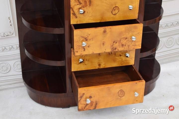 Komoda Regał Styl Art Deco Szafka 4 Szuflady Kraków