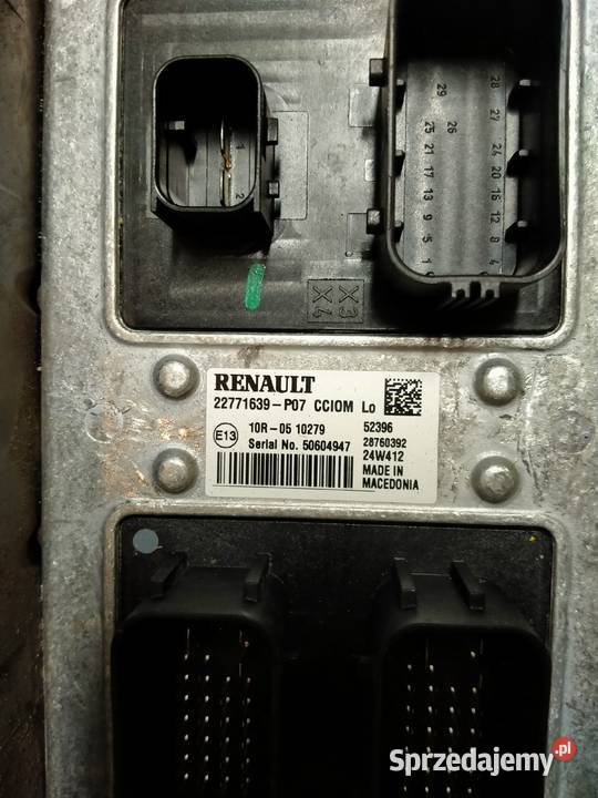 RENAULT GAMMA STEROWNIK CCIOM 22771639 ciężarowe lubuskie Kargowa