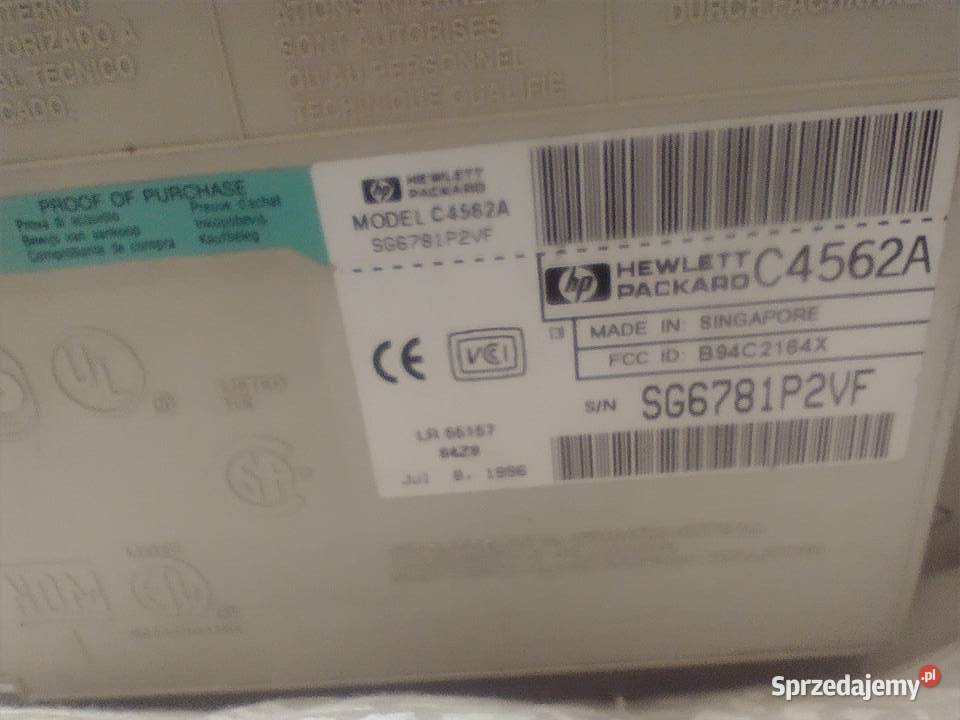 HP 690c drukarka atramentowa system win 31 Win Łódź