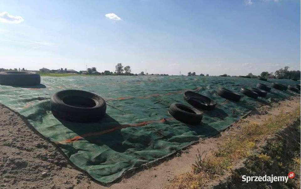 Siatka Ochronna Na Silos Pryzmę 8x10m Siatki Przeczów