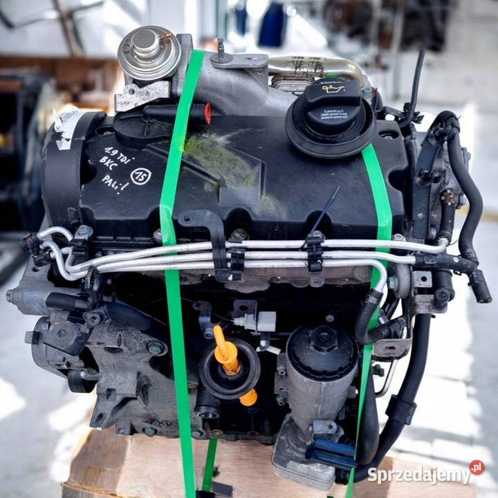 SILNIK KOMPLET VW Touran 19 TDI 105 ładnie Silniki kompletne Rudka sprzedam