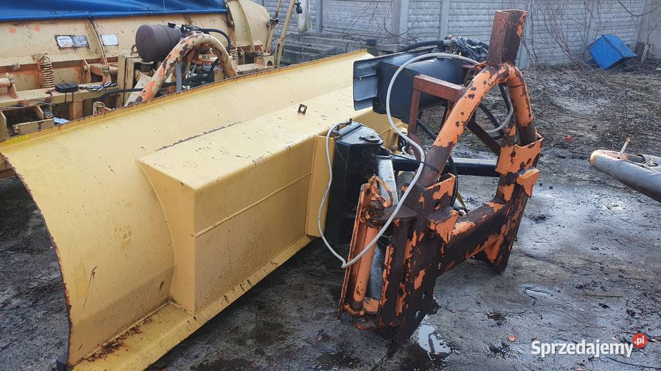 Pług do śniegu Schmidt skosowany odsnieżanie Złoczew
