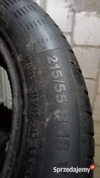 Opony 2155518 Continental 19r 4x plus zapas Włodawa
