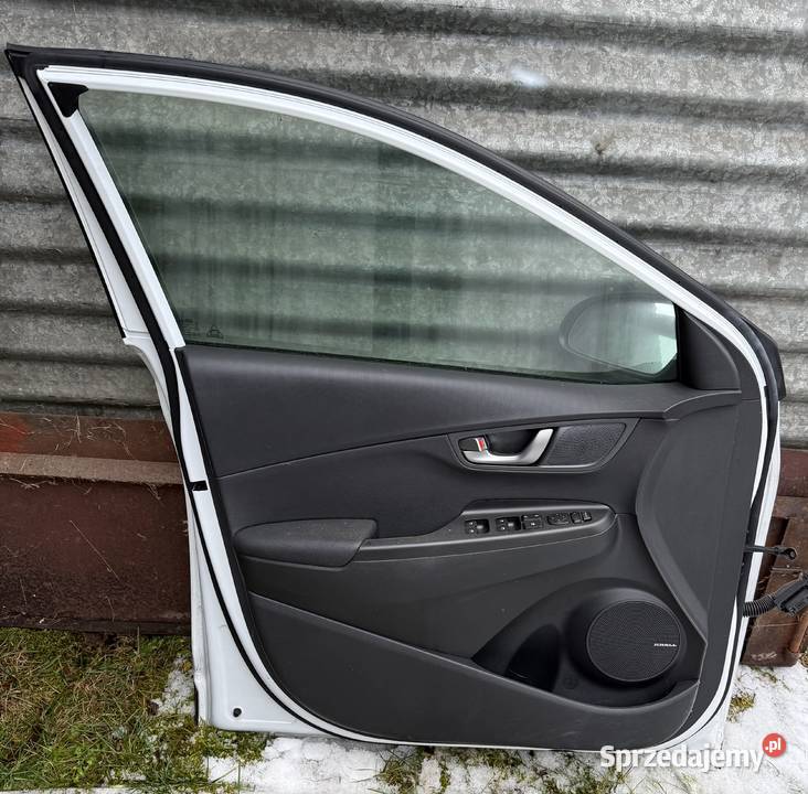 Drzwi prawe przednie hyundai kona kolor biały do Chojna