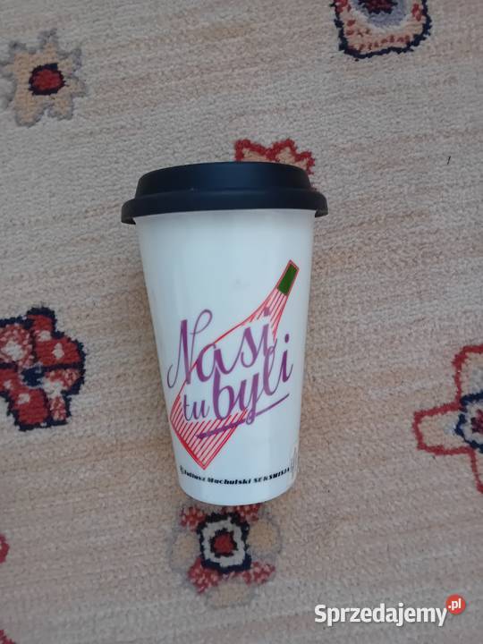 kolekcjonerski kubeczek z przykrywką nieużywany Warszawa