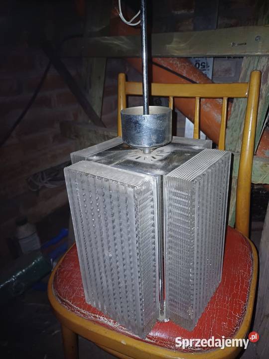Retro lampa siszaca z 1965 roku firmy Napako Lubań