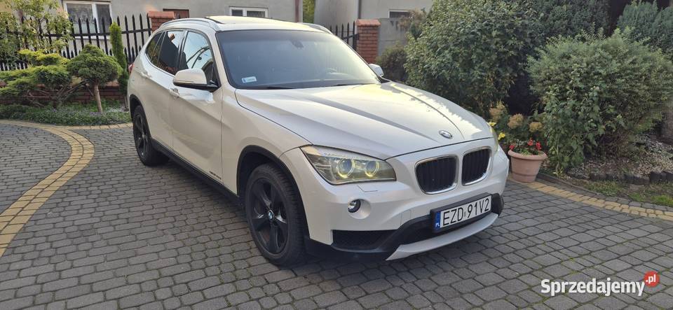 BMW X1 2012Navi Ksenon Panorama Biała perła Łódź sprzedam