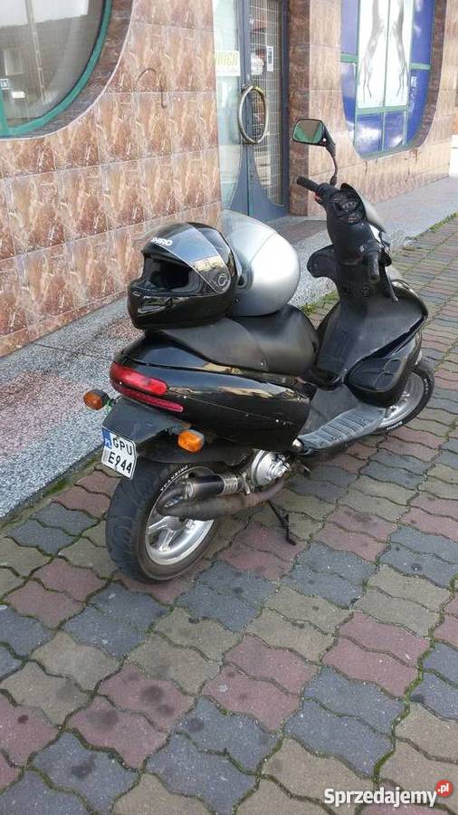 Skuter Benelli 491 sport Aerox Aprilia kufry Gdynia