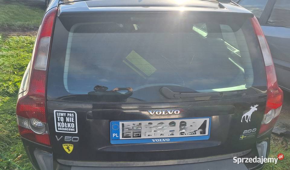 Klapa Tył Bgażnika Volvo V50