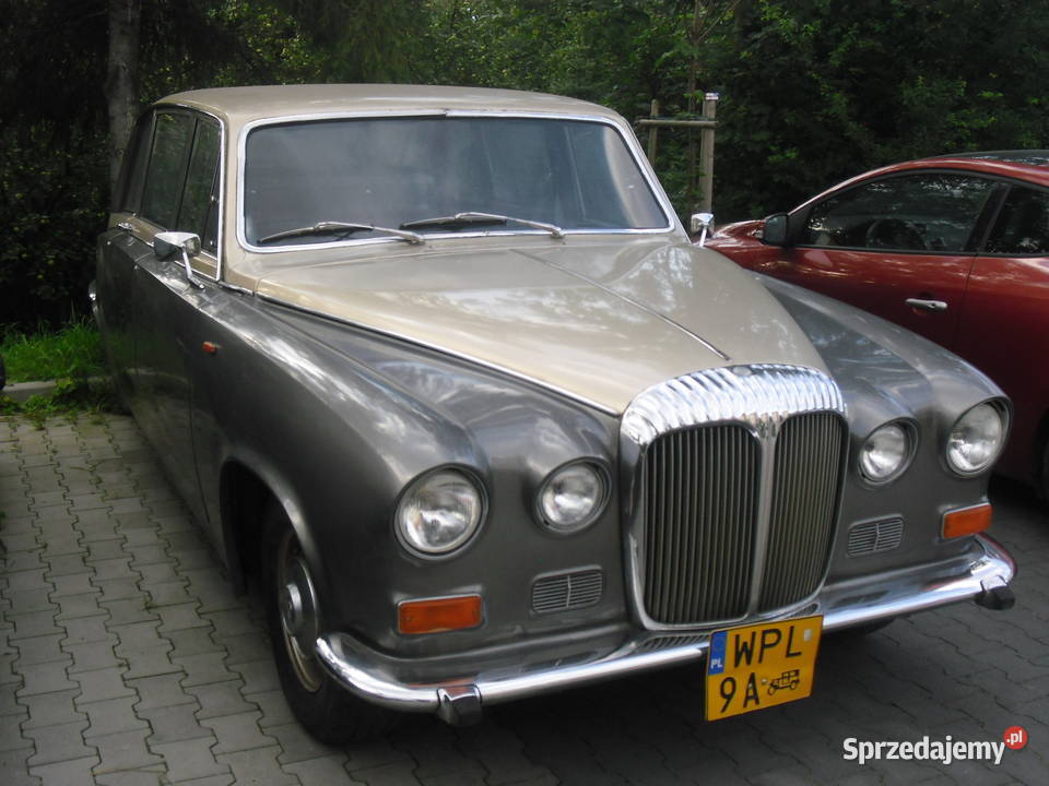 JAGUAR Daimler 1981r 42 benz 208 6 osobowy NIE lakier metallic Andrychów