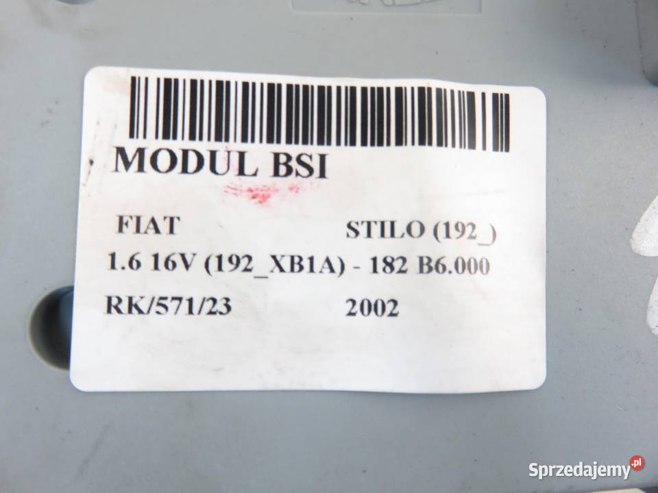 BSI FIAT STILO 16 1 51755131 małopolskie