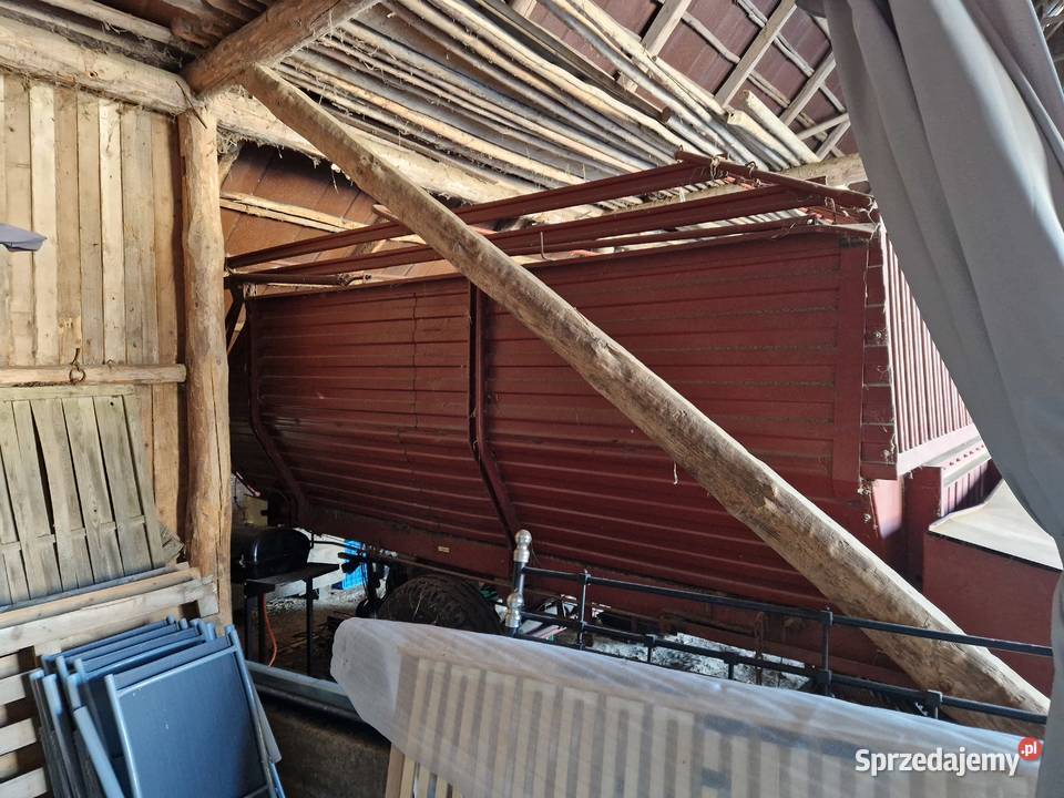 Przyczepa samozbierająca sprawna Przyczepy rolnicze Szypliszki