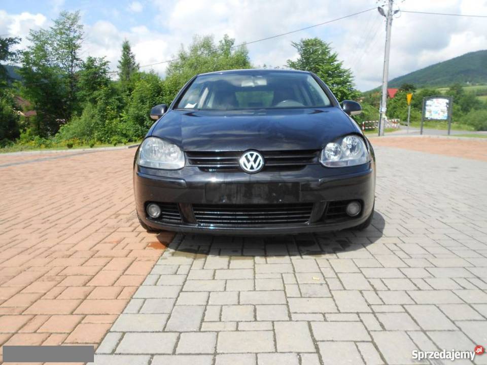Volkswagen czarny Rok produkcji 2004 Grybów