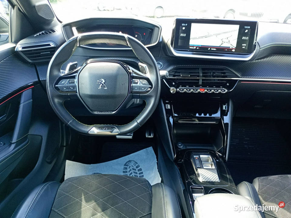 Peugeot 208 12 Puretech 130 GT Pack Salon Polska asystent pasa ruchu wielkopolskie Poznań sprzedam