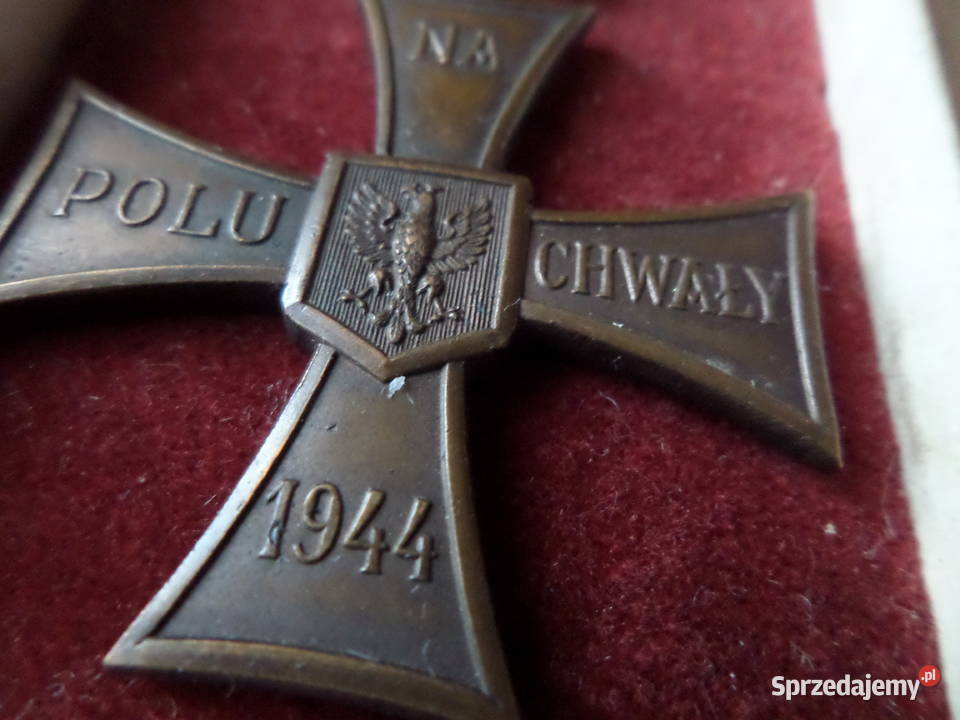 Krzyż Walecznych oryginał wielkopolskie Poznań