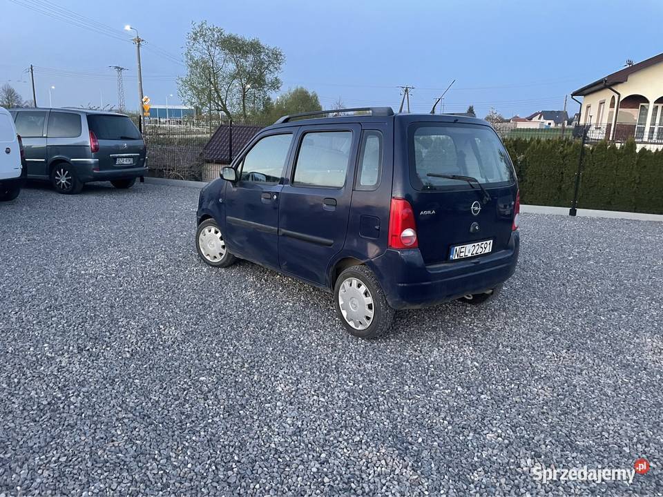 Opel Agila 12benz 2003r aktualne opłaty manualna Rutki-Kossaki sprzedam