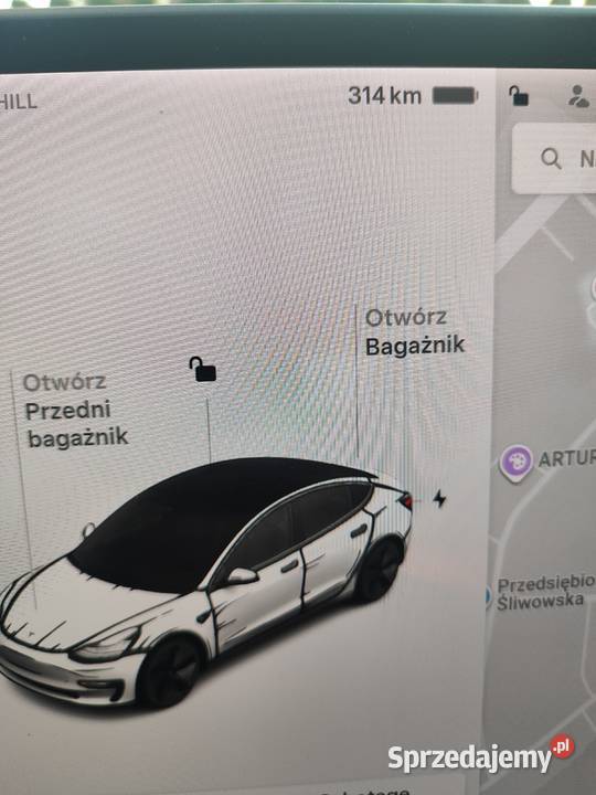 Tesla Model 3 2020 Europa gwarancja hak Model 3 Maszewo sprzedam
