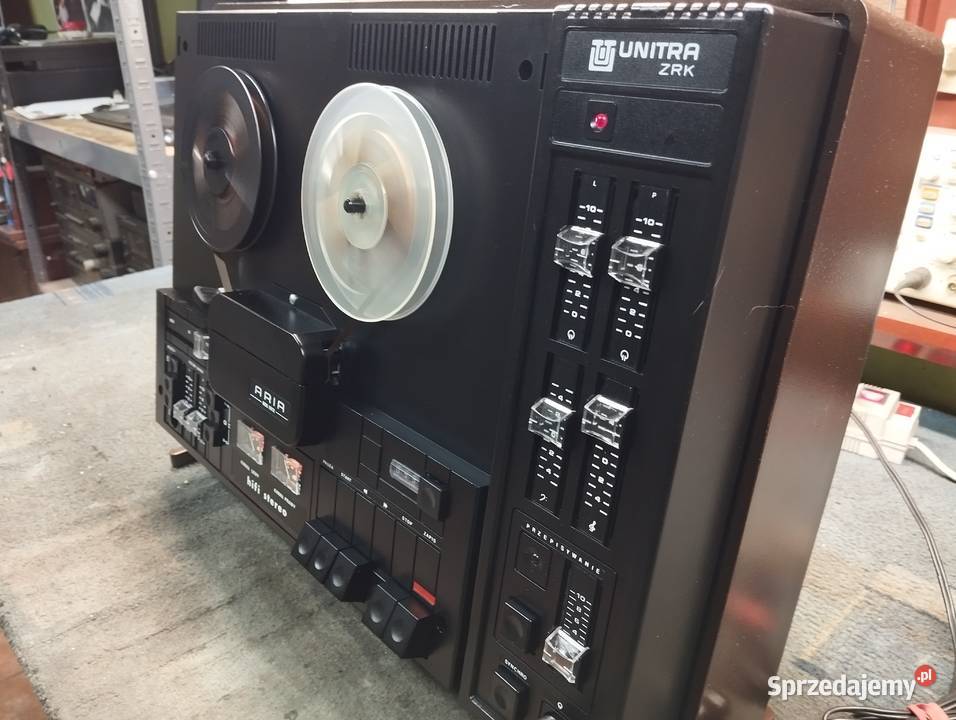 Magnetofon Szpulowy Unitra ZRK Aria MDS 2412 Po Kompleksowej Renowacji 