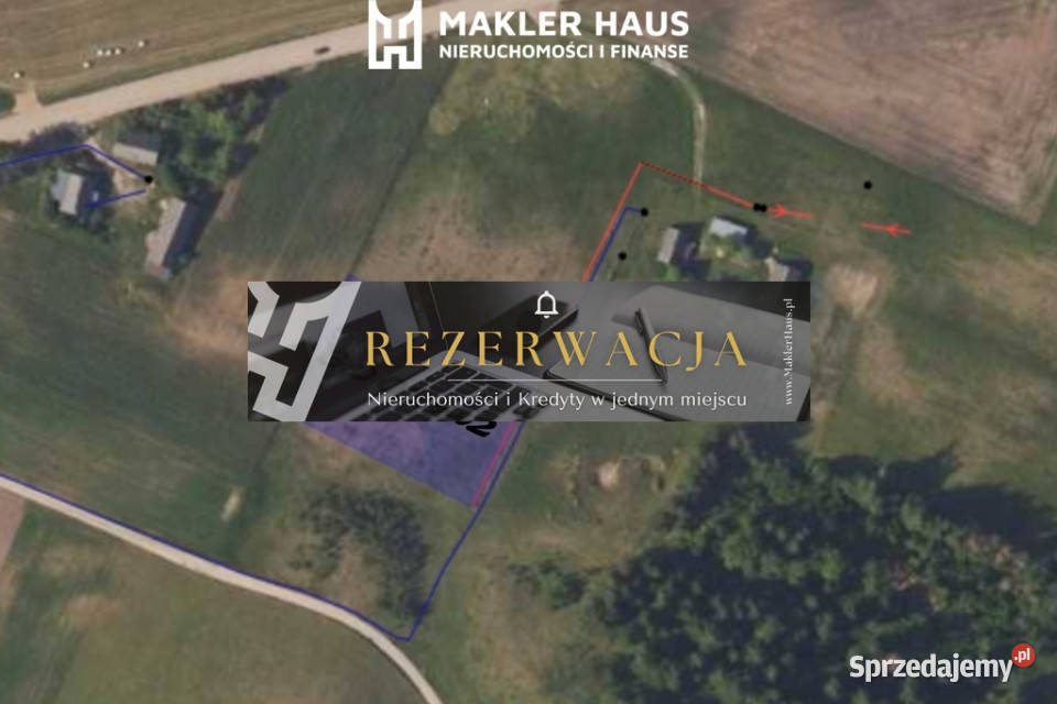 Działka 3001 m2 z warunkami zabudowy Węgielnia