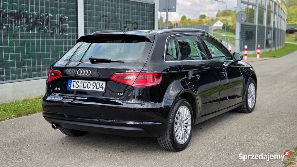 AUDI A3 8V Sportback 16TDI CR 110 2015r BiXenon podkarpackie Humniska