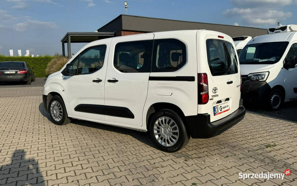 Toyota ProAce City SALON 5 OSÓB 2 x boczne drzwi immobilizer wielkopolskie Leszno
