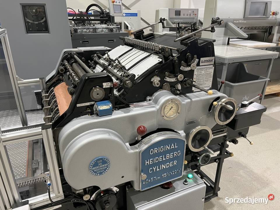 Heidelberg Cylinder KSB 40x57 Złociarka Hot Radom