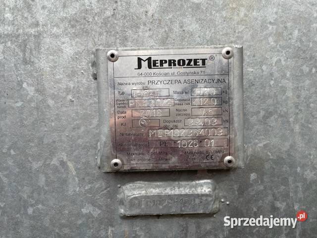 sprzedam beczkowóz idealny stan mało używany nieuszkodzony Wyszków